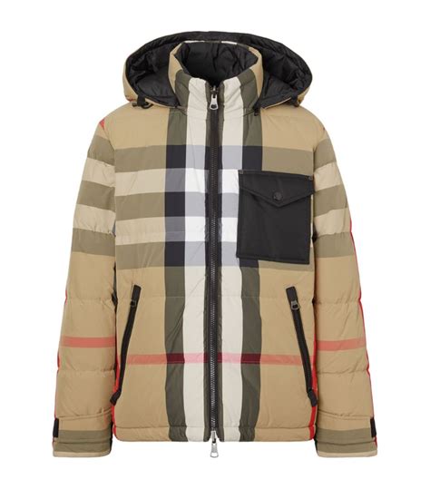 burberry puffer green|burberry reversible puffer.